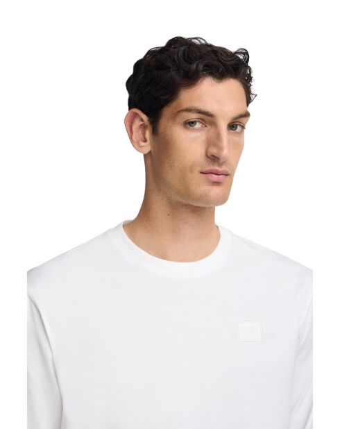 L-S Karim weißes T-Shirt