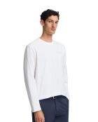 L-S Karim weißes T-Shirt