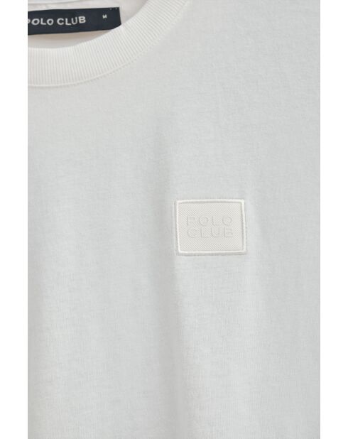 L-S Karim weißes T-Shirt