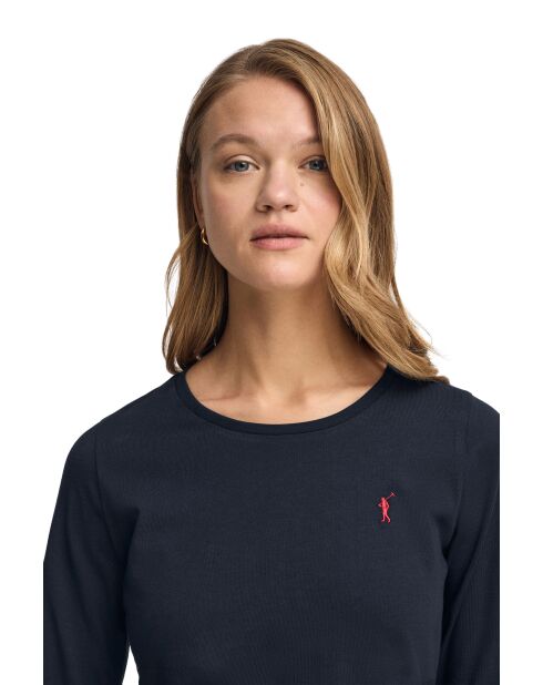 T-shirt L-S Youssef marine