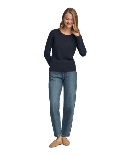 T-shirt L-S Youssef marine