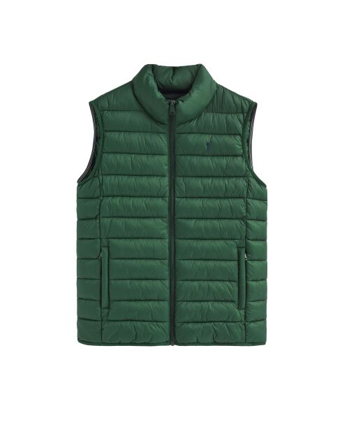 Doudoune sans manches Iris vert bouteille