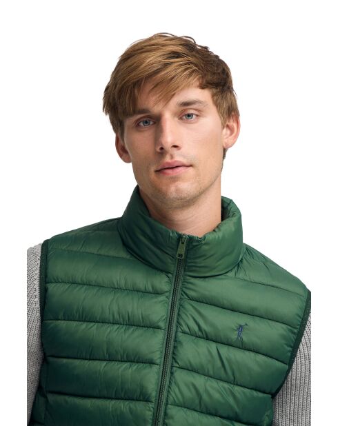 Doudoune sans manches Iris vert bouteille