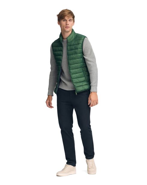 Doudoune sans manches Iris vert bouteille