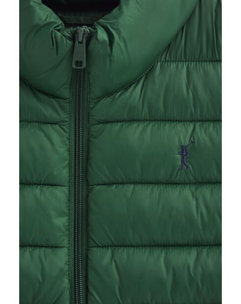 Doudoune sans manches Iris vert bouteille