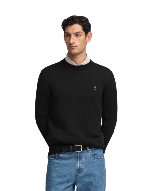 Yohan schwarzer Pullover