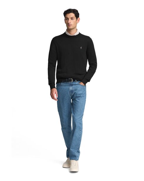 Yohan schwarzer Pullover