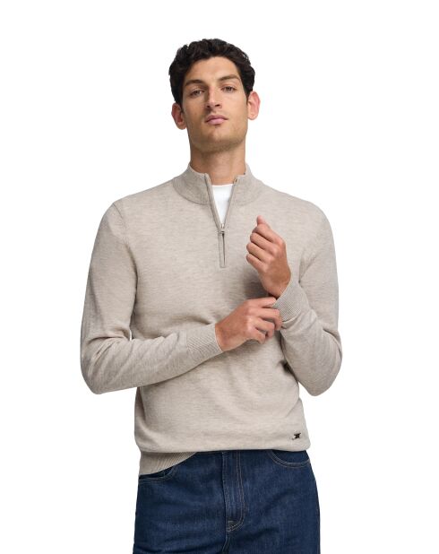 Pull Corentin mélange beige