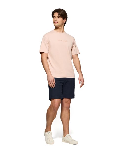 S-S Emile rosafarbenes T-Shirt