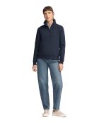 Alain marineblaues Sweatshirt