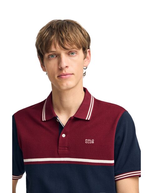 Amandine Garnet S-S-Poloshirt