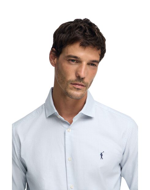Chemise Isidore bleu pâte