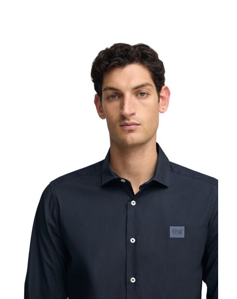 Marineblauw hemd Paco