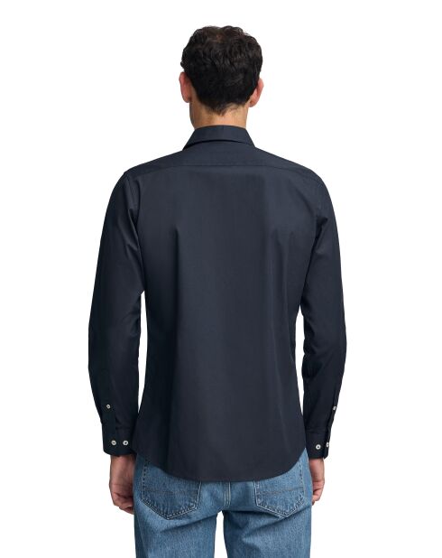 Marineblauw hemd Paco