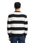 Pull Valéry marine-écru