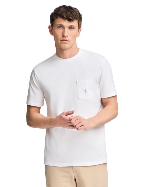 S-S Yann weißes T-Shirt