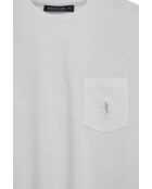 S-S Yann weißes T-Shirt