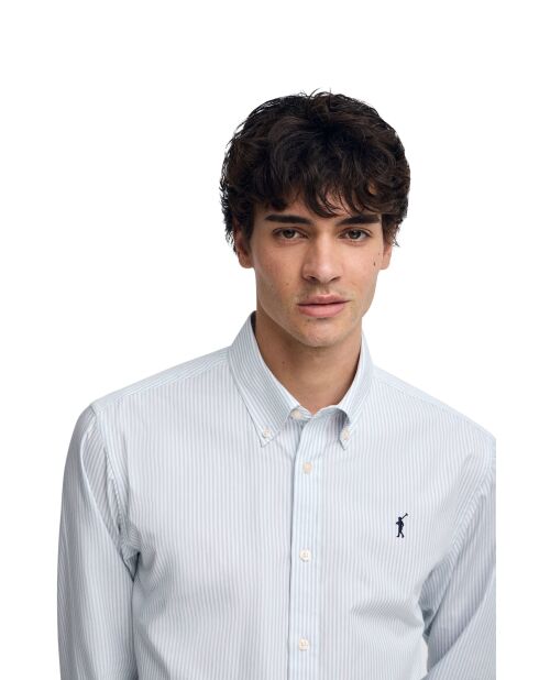 Chemise Joachim bleu pâte