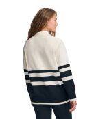 Gilet Jean-Victor ecru-navy