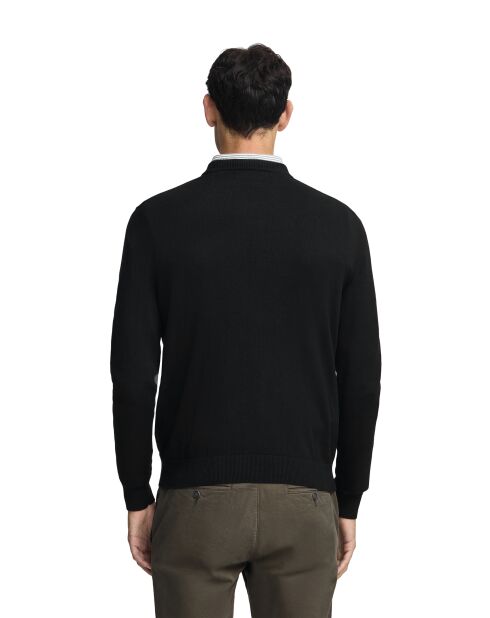 Blaise schwarzer Pullover