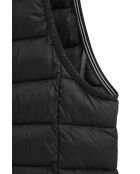 Schwarze ärmellose Jacke Maud