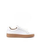 Baskets classiques en cuir Elsa blanches