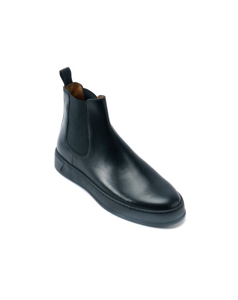 Chelsea boots en cuir Patricia noires