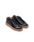Baskets classiques en cuir Denis noires