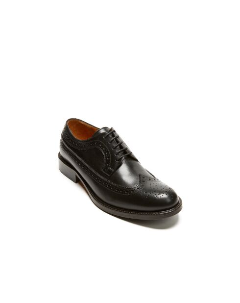 Derbies en cuir Perrine noir