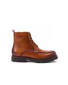 Stivali derby Emmanuel in pelle marrone