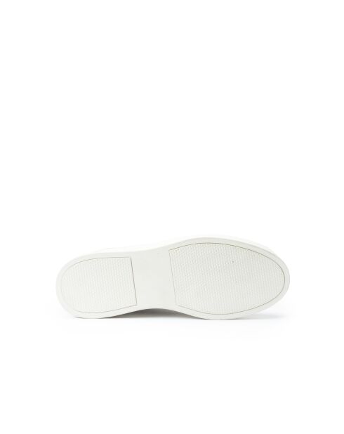 Chelsea boots en cuir Romain beiges