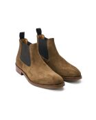 Ivan Chelsea-Stiefel aus Leder in Taupe