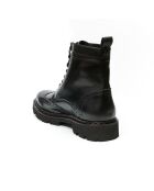 Bottines derby en cuir Florence noires