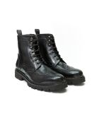 Bottines derby en cuir Florence noires
