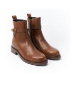 Botas Jodhpur de piel marrón Kévin