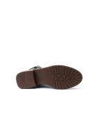 Schwarze Jodhpur-Stiefel Justine aus Leder