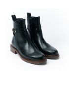 Schwarze Jodhpur-Stiefel Justine aus Leder