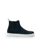 Chelsea boots en cuir Sandrine marines