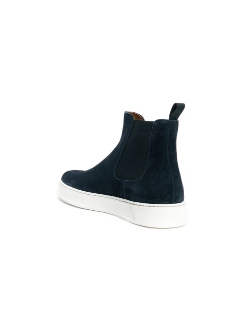 Chelsea boots en cuir Sandrine marines