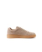 Baskets classiques en cuir Fanny taupe