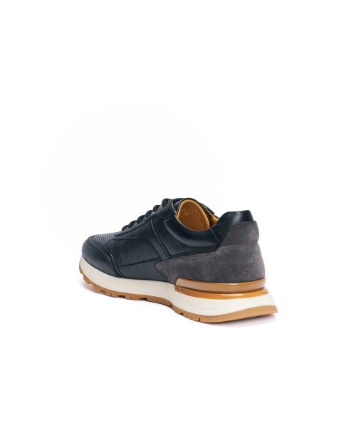 Baskets en cuir Hugo noire