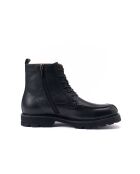 Bottines derby en cuir Delphine noires