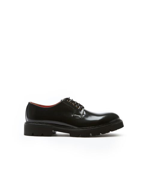 Derbies en cuir Adrien noir