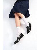 Bruno zwarte leren Penny instappers