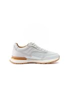 Baskets en cuir Inès blanche