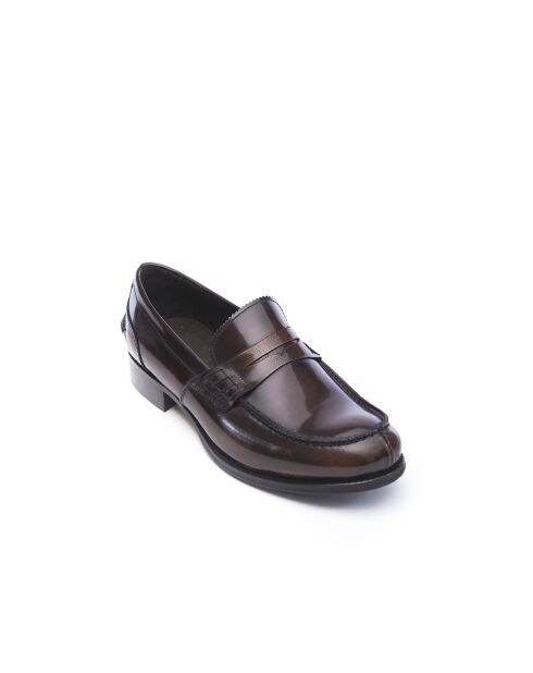 Mocasines de piel Ulysse marrones