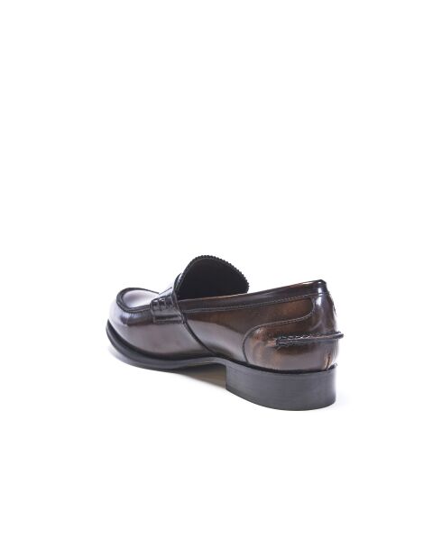 Mocasines de piel Ulysse marrones