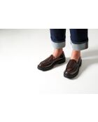 Braune Mokassins Yohan aus Leder