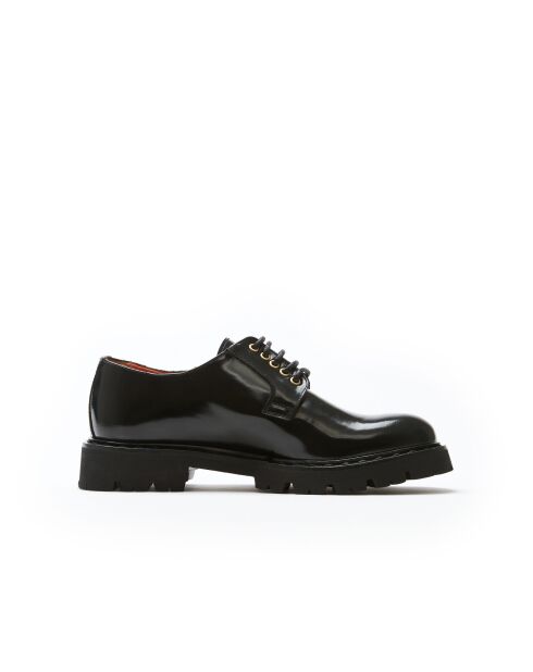 Derbies en cuir Arnaud noir