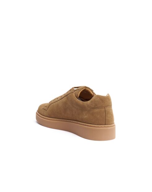 Baskets classiques en cuir Élodie marron